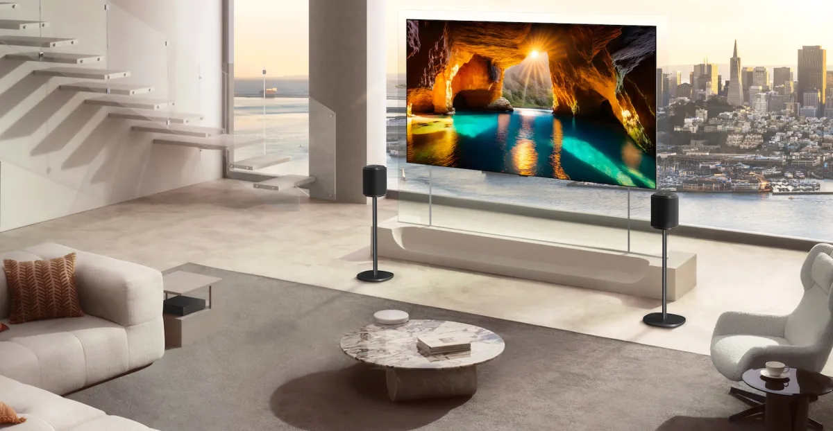 ال‌جی تلویزیون OLED evo W6 با طراحی بسیار باریک و فناوری جدید را معرفی کرد