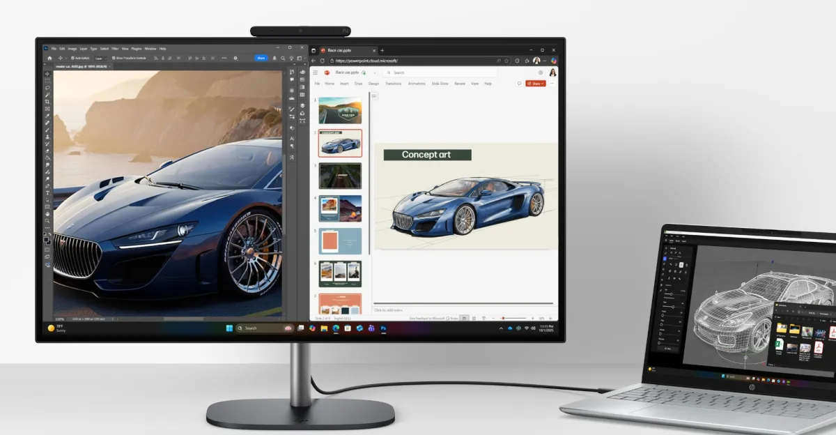 به‌روزرسانی سخت‌افزاری کامپیوترهای همه‌کاره HP OmniStudio X در سال 2026 با پردازنده‌های نسل جدید اینتل و کارت گرافیک Nvidia RTX 5050
