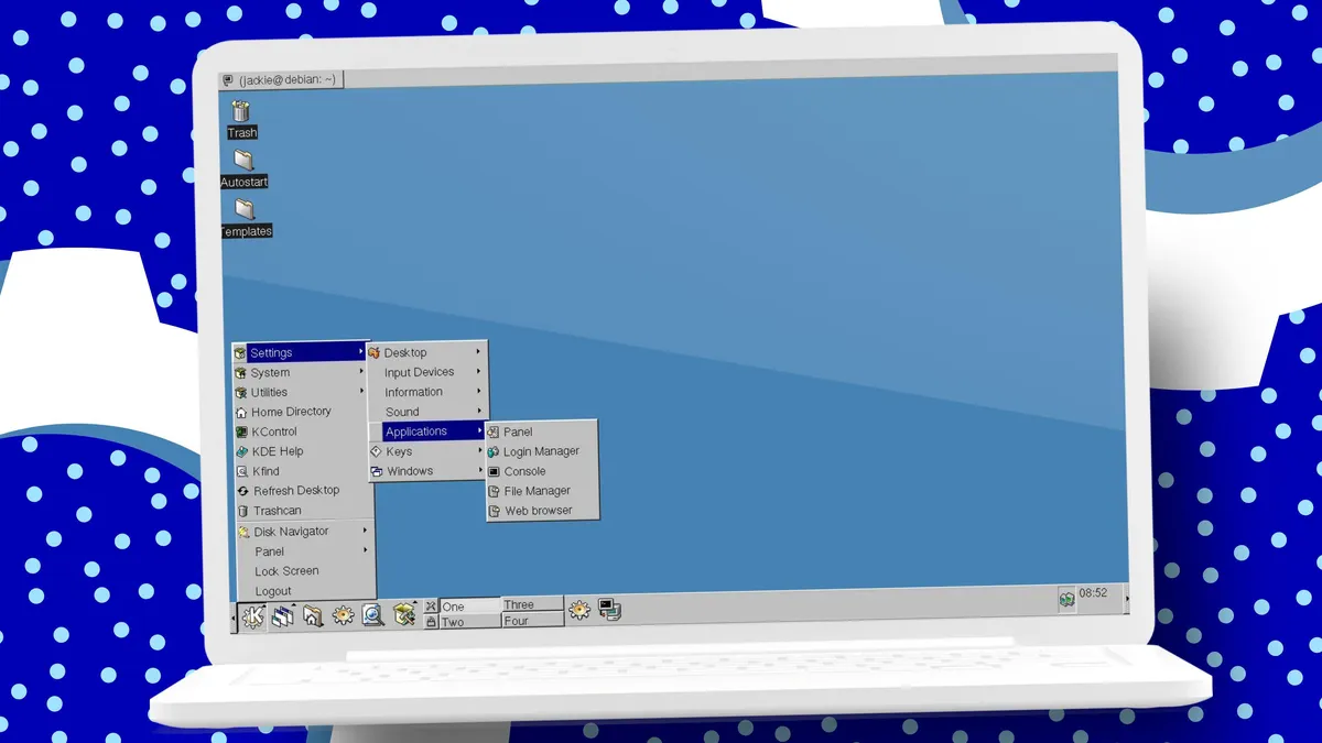 معرفی MiDesktop؛ نسخه‌ای مدرن از محیط دسکتاپ KDE 1 برای تجربه نوستالژیک لینوکس