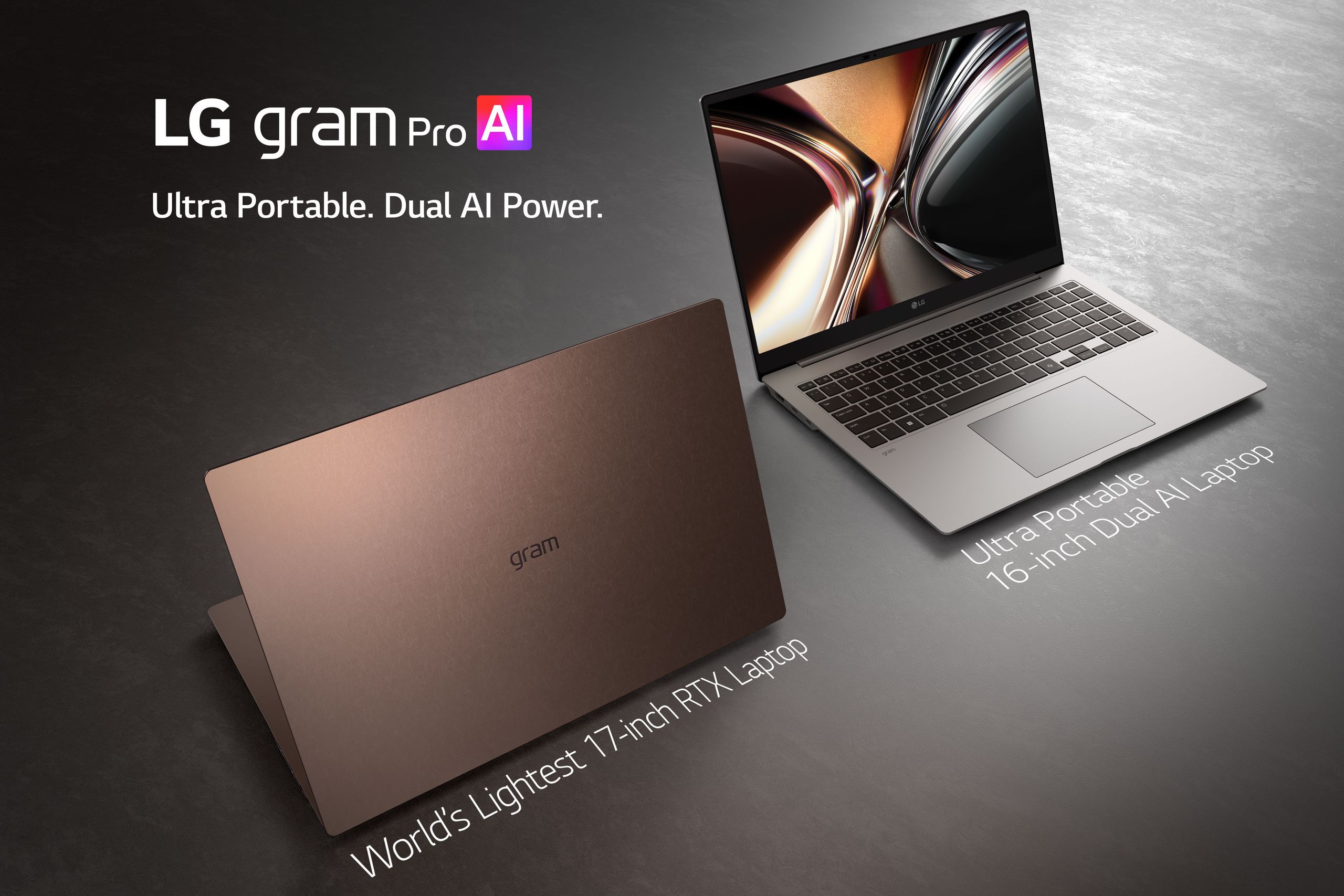 معرفی لپ‌تاپ LG Gram Pro 17 با ساختار Aerominum و کارت گرافیک Nvidia RTX
