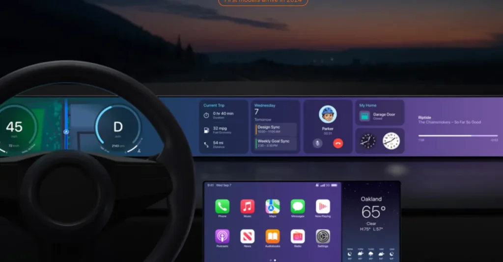 اپل پشتیبانی از چت‌بات‌های شخص ثالث را در CarPlay اضافه می‌کند