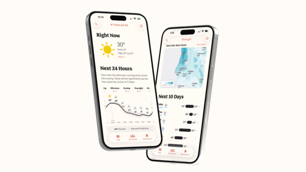 بازگشت بنیان‌گذاران Dark Sky با اپلیکیشن جدید Acme Weather