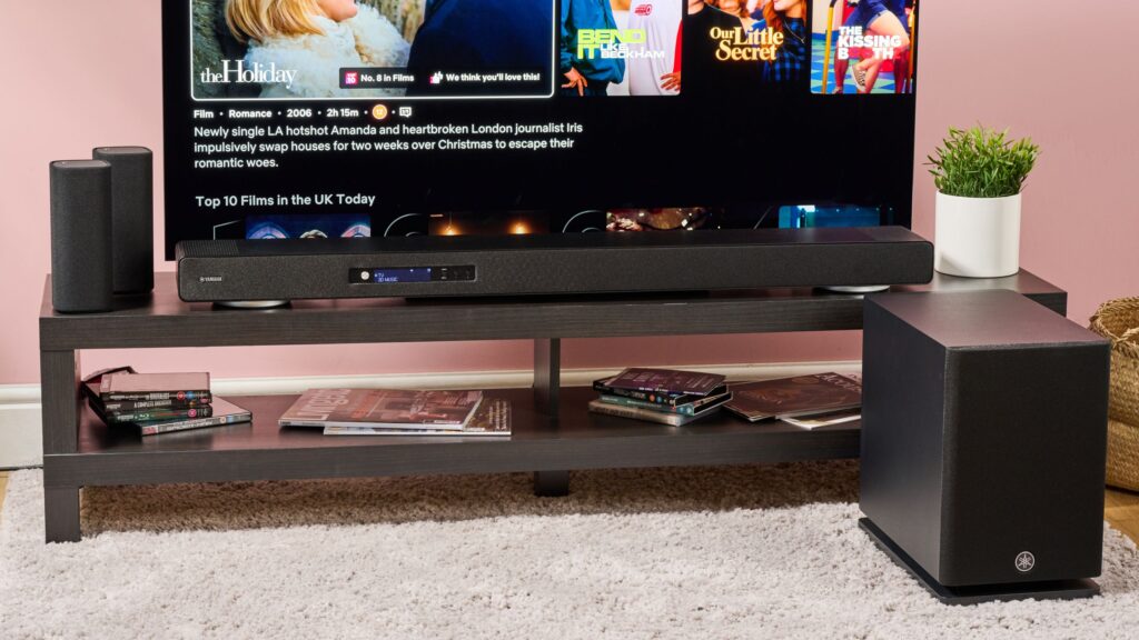 بررسی سیستم ساندبار Yamaha True X Surround 90A با فناوری دالبی اتموس