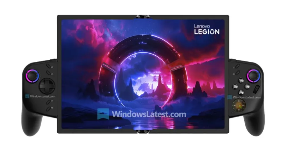 لنوو از لپ‌تاپ گیمینگ تاشو Legion Go Fold با نمایشگر دوگانه رونمایی می‌کند