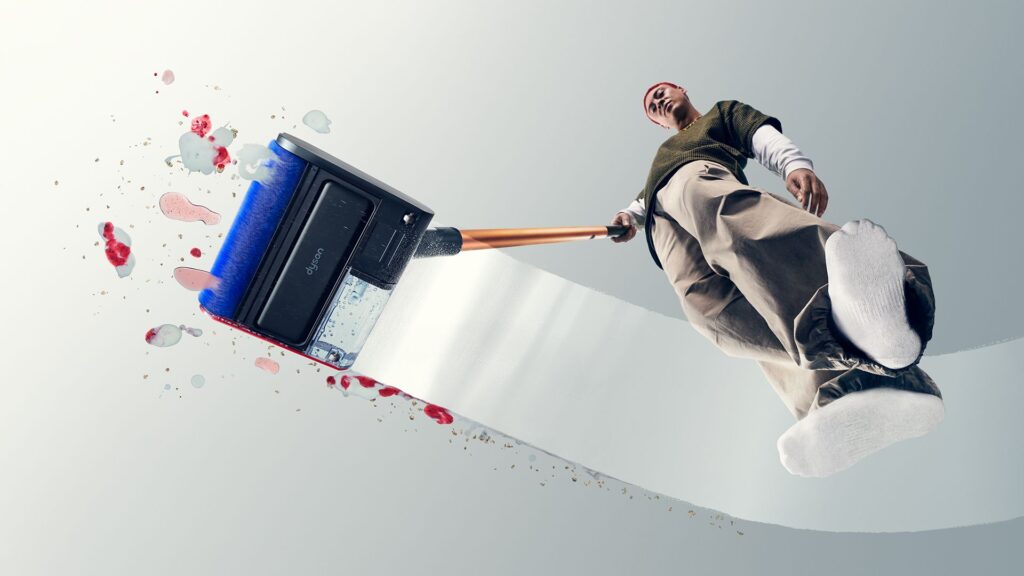 معرفی Dyson PencilWash؛ دستگاه جدید نظافت کف با طراحی جمع‌وجور