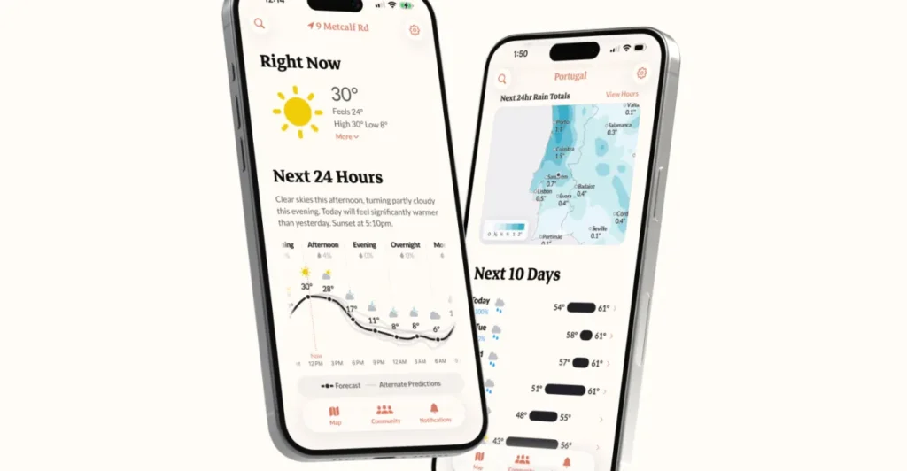 معرفی اپلیکیشن جدید Acme Weather توسط سازندگان Dark Sky پس از جدایی از اپل