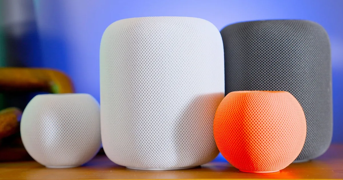 اپل در حال آماده‌سازی نسخه‌های جدید Apple TV و HomePod mini با بهبودهای هوش مصنوعی برای پاییز