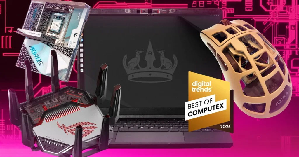 معرفی محصولات نوآورانه در نمایشگاه Computex 2026؛ از موس خنک‌شونده تا مادربرد مخصوص فضا
