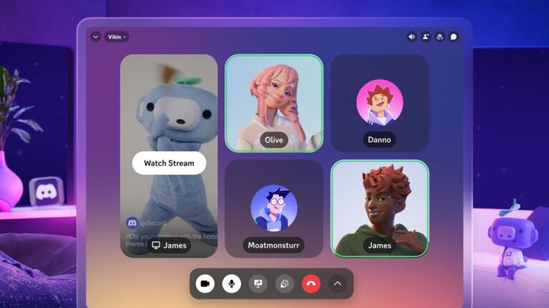 عرضه اپلیکیشن Discord در فروشگاه Meta Quest برای واقعیت مجازی