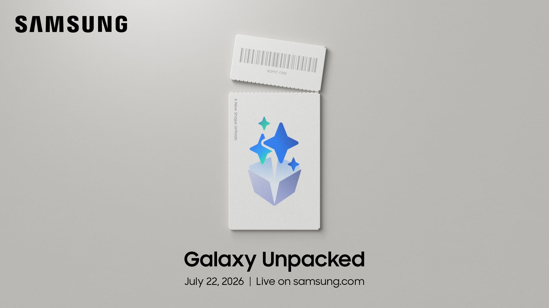 سامسونگ رویداد Galaxy Unpacked را در اواسط جولای در لندن برگزار می‌کند