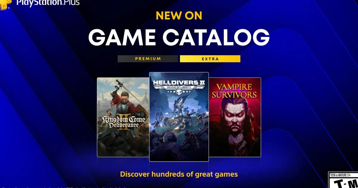 اضافه شدن بازی‌های Helldivers ۲ و Kingdom Come: Deliverance II به سرویس PlayStation Plus