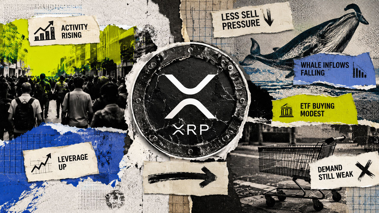 بازگشت قیمت XRP به حوالی یک دلار با وجود افزایش فعالیت شبکه و کاهش فروش نهنگ‌ها