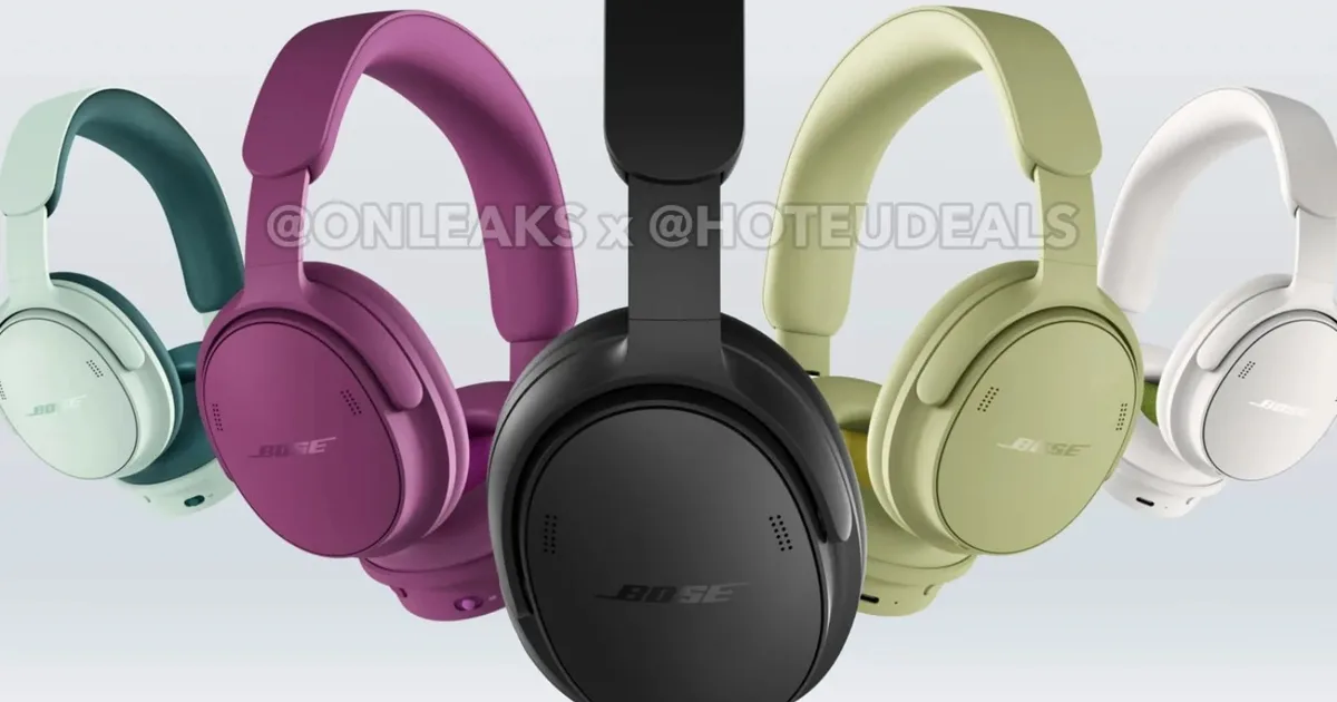 هدفون‌های جدید Bose QuietComfort با شش رنگ متنوع معرفی شدند
